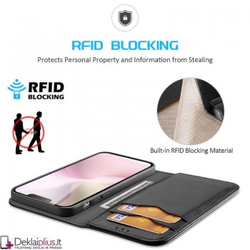 Dux Ducis Hivo odinis dėklas - juodas (Apple Iphone 16e/Iphone 17e) Dux Ducis Hivo odinis dėklas - juodas (Apple Iphone 16e/Iphone 17e)